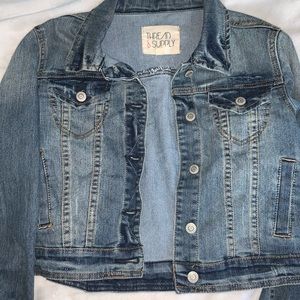 Thread and supply Jean jacket
